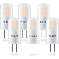 Philips CorePro 1,8W (20W) G4 LED Steeklamp Warm Wit 6-Pack