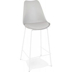 Halfhoge snackkruk LEMON 49x45x105 cm Grijs