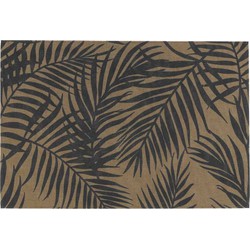 Unique Living | Placemat Kailo | Rechthoekig | Polyester | Donkergrijs | 30x45cm