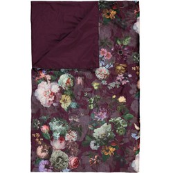 Essenza Sprei Fleur Bordeauxrood 270 x 265 cm