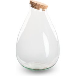 URBANJNGL - Terrarium met kurk - Drop XL - Gesloten terrarium ↑ 37cm