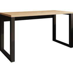 Meubella - Manhattan - Bureau - Eiken - 135x65 cm