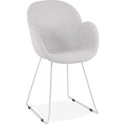 JUMBO design stoel 58x59x87 cm Grijs