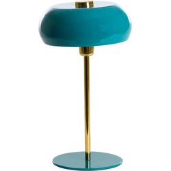 Light & Living - tafellamp - Surin - blauw - metaal - bureaulamp - E27 - 1890281