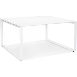 BAKUS vergadertafel 160x160x74 cm Wit
