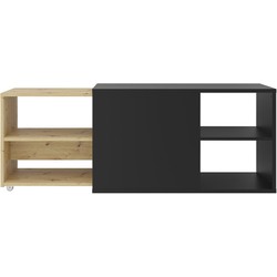Modulaire TV-meubel 4 planken Slide - L133,5 x H49,2 cm