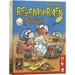 NL - 999 Games 999 Games Regenwormen Junior (A13) - Dobbelspel - 5+