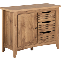 Beliani AGORA - Sideboard-Lichte houtkleur-MDF, Vezelplaat