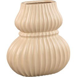 PTMD Vaas Halta - 30x19x35 cm - Keramiek - Creme
