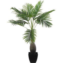 Kentia palm h100 cm p groen zijde nepbloem