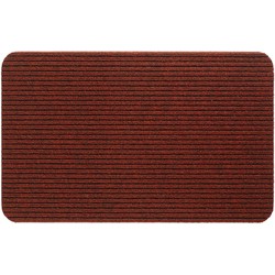 Ribmat fortuna 50 x 80 cm rood - Hamat