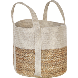 SONIPAT - Mand - Natuurlijk/Wit - Jute