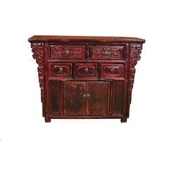 Fine Asianliving Antieke Chinese Kast B113xD42xH86cm