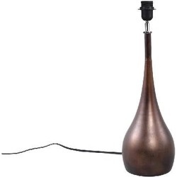 PTMD Staande lamp Charlize - 20x20x46 cm - Ijzer - Brons