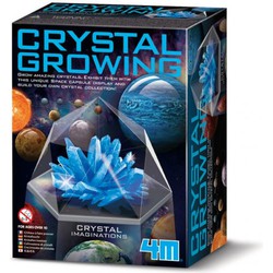 4M 4M Science in action: CRYSTAL GROWING - RUIMTE / Blauw 9cm, met gedetailleerde  instructies, in doos 11,5x6,3x15m, 10+