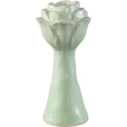 PTMD Vaas Minerva - 14x14x30 cm - Keramiek - Groen
