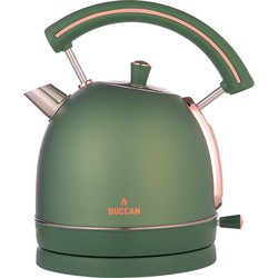 Buccan - Retro Waterkoker - Dome - Groen Rose