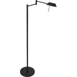 Steinhauer vloerlamp Retina - zwart -  - 3083ZW