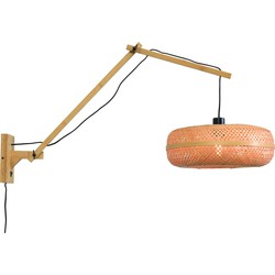 Wandlamp Palawan - Bamboe - 100x40x70cm