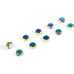 Trendform Magneten Steely - set van 10 - Regenboog