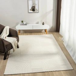 Modern vloerkleed - Medea Japandi Wit - 120 X 170 CM