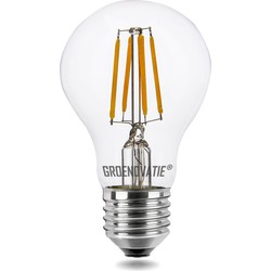 Groenovatie E27 LED Filament Lamp 4W Warm Wit Dimbaar