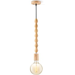 Home sweet home hanglamp Dana Spiral g125 - amber