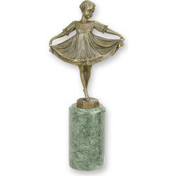 A BRONZE SCULPTURE CALLED LILLI