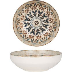 Rinart Kommetje - Aztec - Porselein - 13 cm (320cc) - set van 6