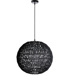 Hanglamp Luca Diameter 50 cm zwart