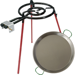 Paellapan met brander - 46 cm - Paellabraai