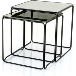 Furnilux - Bijzettafel Olit Medium (set van twee)45 x 45 x 43 cm