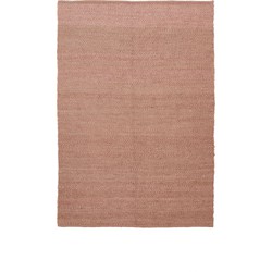 Kave Home - Tapijt Sallova van roze jute 160 x 230 cm