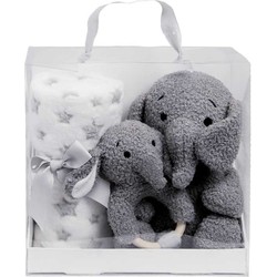 Unique Living - Giftbox Baby Surprise Elephant  - 90x75cm