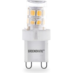 Groenovatie G9 LED Lamp 2W Extra Klein Warm Wit