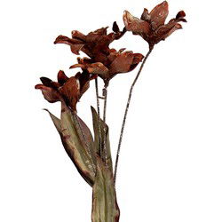 Clayre & Eef Kunstbloem 60 cm Oranje Kunststof