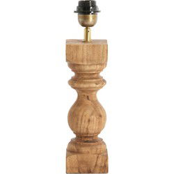 Light & Living - tafellamp - Cumani - naturel - hout - losse armatuur - E27 - 7034983