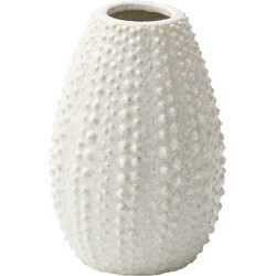 Decoratieve witte keramische vaas H23