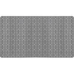 QUVIO Badmat - 40 x 70 cm - PVC - Grijs