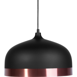 Beliani PARINA - Hanglamp-Zwart-Aluminium