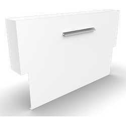 Cascadi Aluminium Watervalelement (op vijver) Lengte: 1500 Breedte: 250 Hoogte: 1200