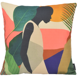 Sierkussen Jungle Vibes | 45 x 45 cm | Katoen/Linnen