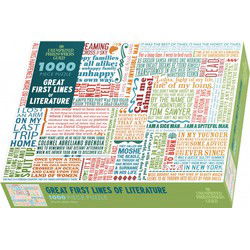 UPG-puzzel - Geweldige Eerste Regels van Literatuur
