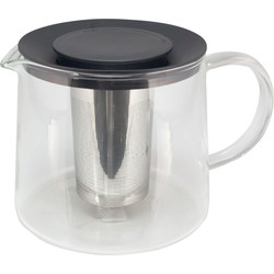 Glazen theepot met thee filter/infuser 1,5 liter - Theepotten