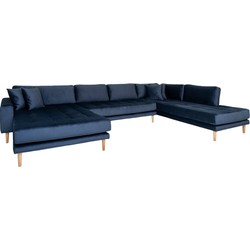 House Nordic Bank U Lido Met Open Einde Links Donkerblauw