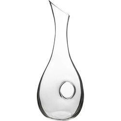 Secret de Gourmet Decanteer kan - 1 liter - wijn karaf - 14 x 37 cm - Decanteerkaraf