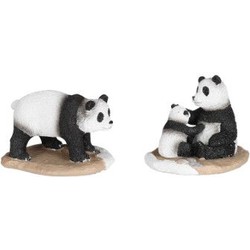 Panda family 2 stuks - l7xb5xh5cm