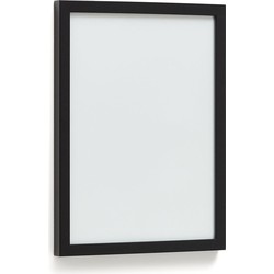 Kave Home - Neale houten fotolijst met zwarte afwerking 29,8 x 39,8 cm