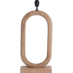 Light & Living - tafellamp - Paceco - naturel - hout - losse armatuur - E27 - 7041782