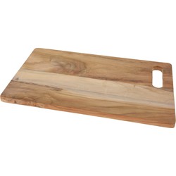 Snijplank/serveerplank/tapasplank - Teakhout - 40 cm - Snijplanken